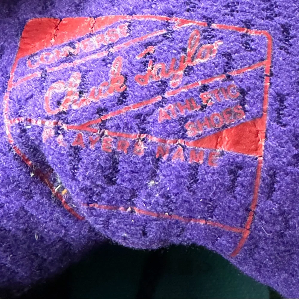 Converse Chuck Taylor All Star Shoes Mens Size 11.5 Black Fuzzy Terry High Top - Picture 8 of 11